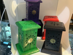 Colored Mini Tower Cone Burners