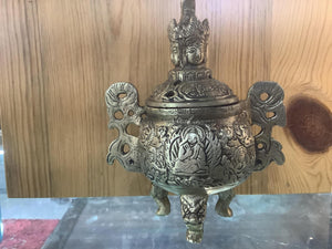Tibetan Brass Charcoal Burners