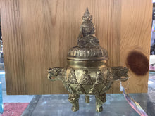 Load image into Gallery viewer, Tibetan Brass Charcoal Burners
