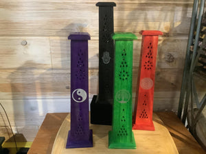 12” Colored Incense Towers