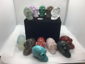 Gemstone Skulls