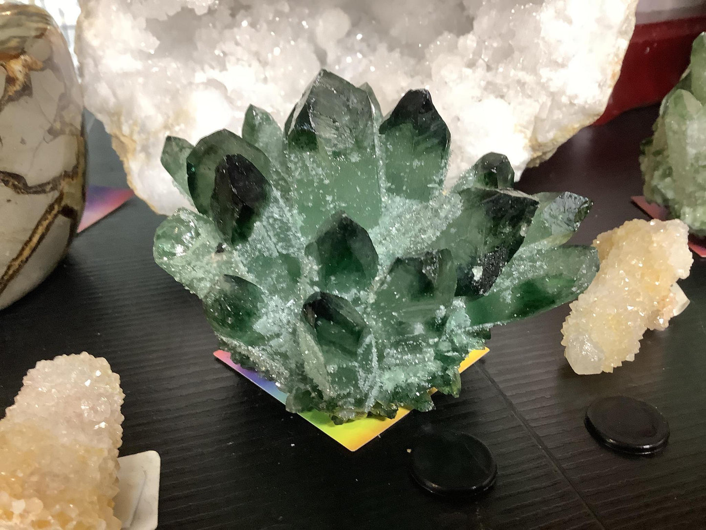 Tibetan Green Phantom Quartz