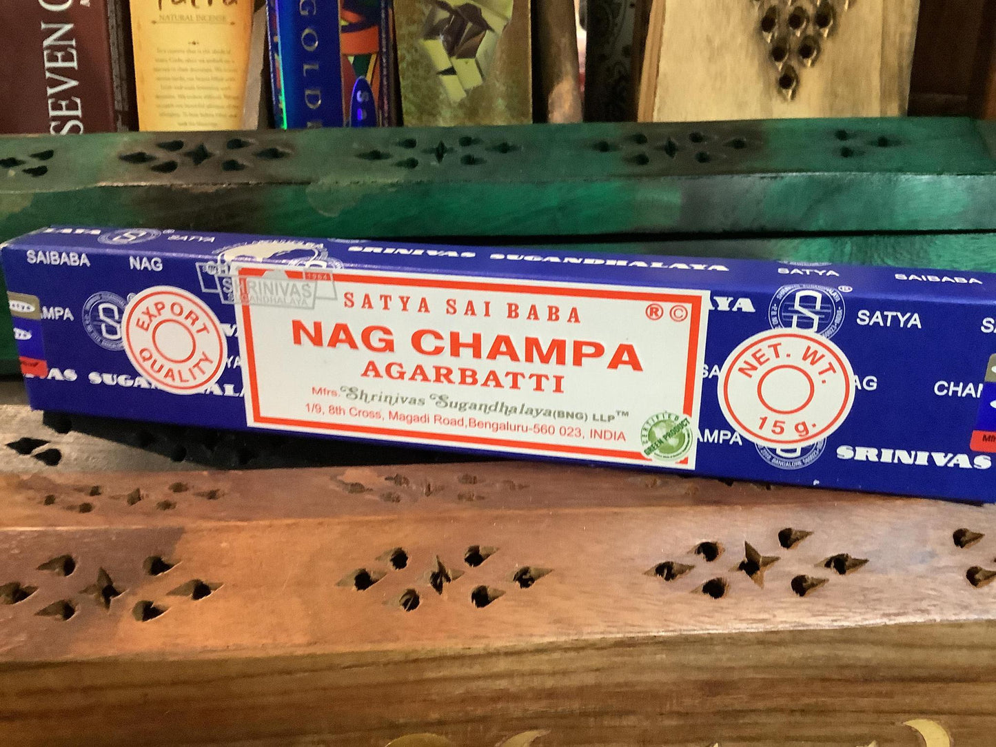 Satya Nag Champa 15 Gr. Box  15 Sticks Approx.