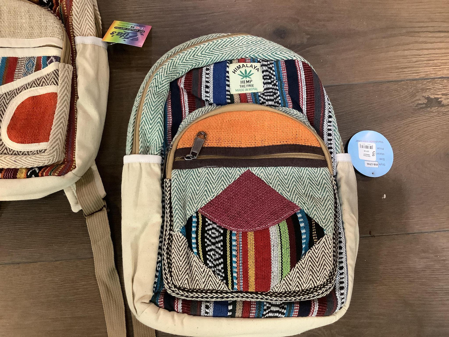 Hemp Backpack Small