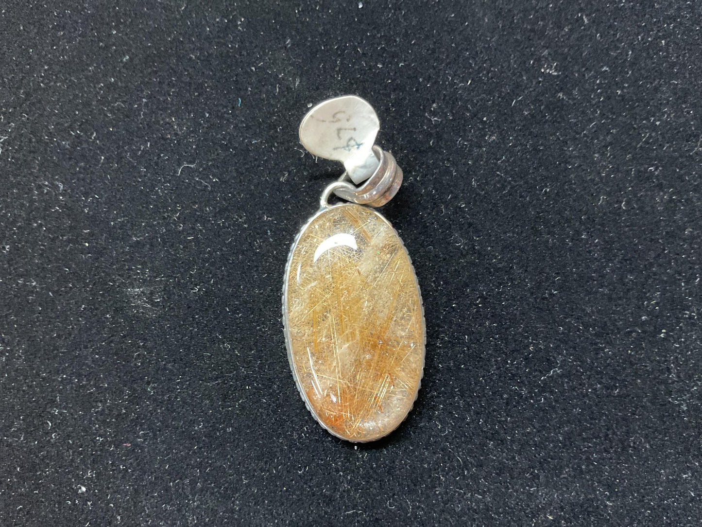 Rutilated Quartz Pendants