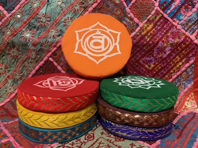 Chakra Singing Bowl Cushions