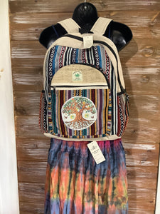 New Hemp & Cotton Backpacks