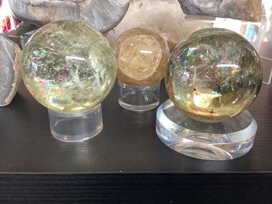 Citrine Spheres