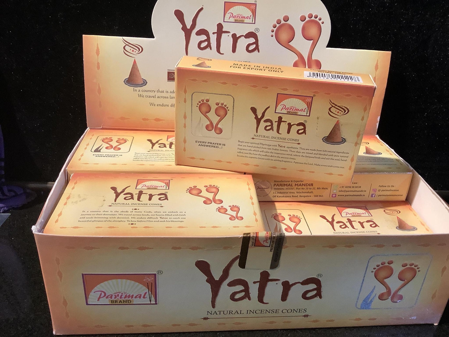 Yatra Natural Incense Cones