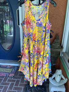 Caribbean Floral Dress