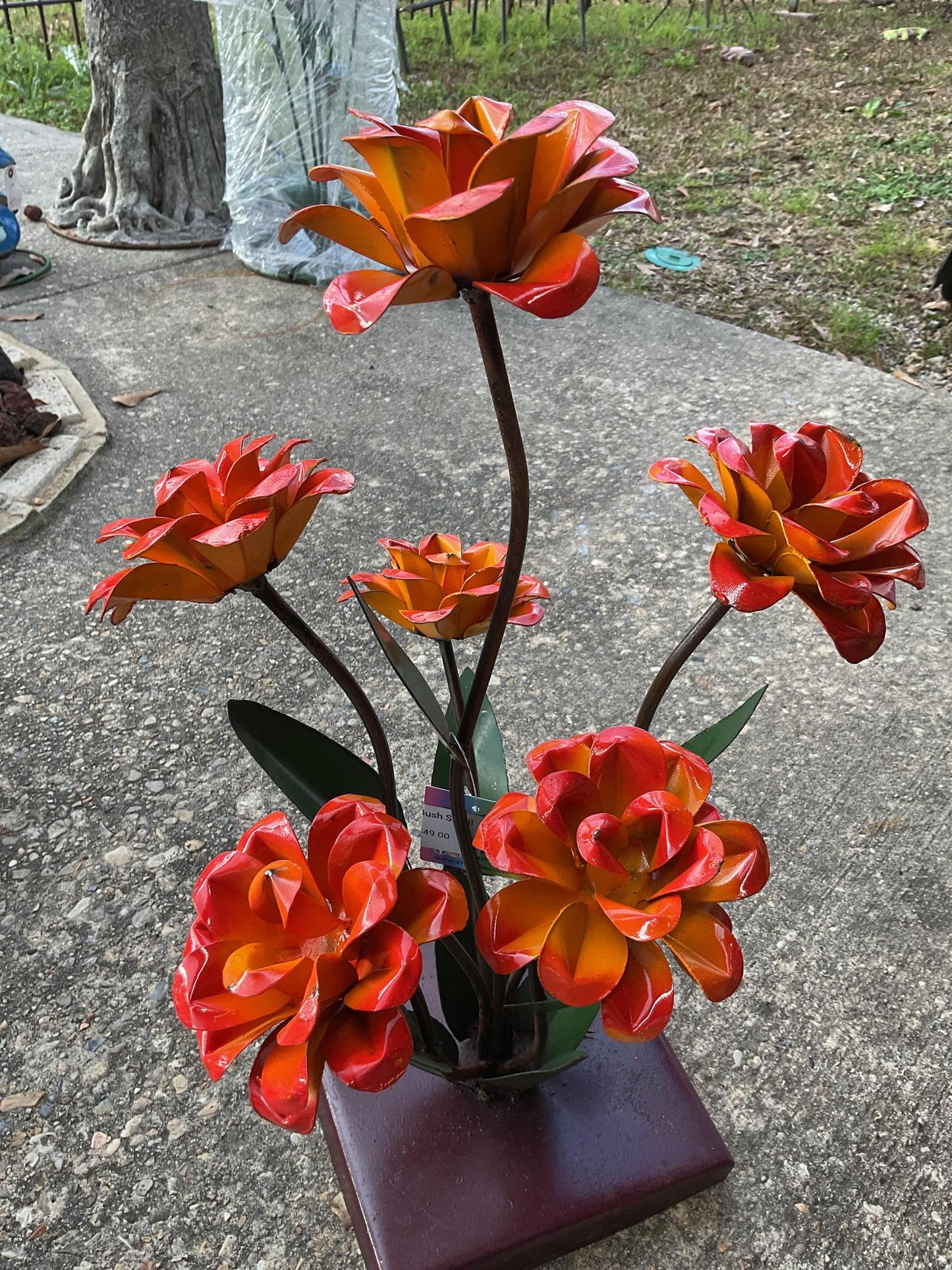 Metal Rose Bushes