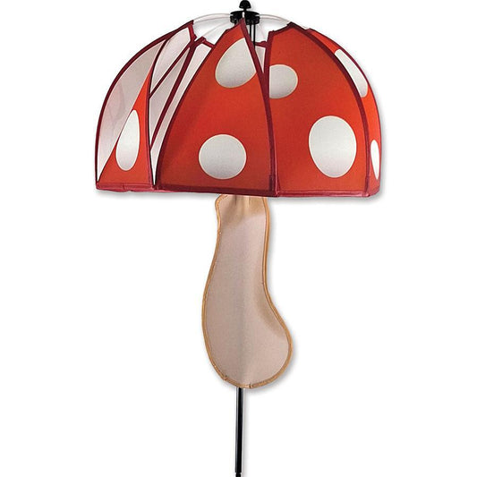 15” Red Polka Dot Mushroom