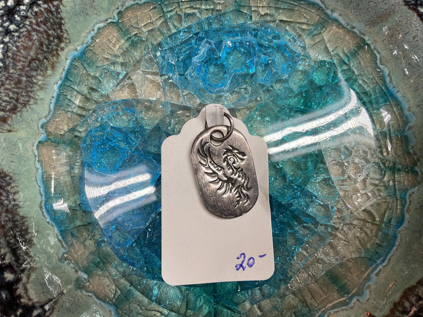 Sterling Dragon Pendants