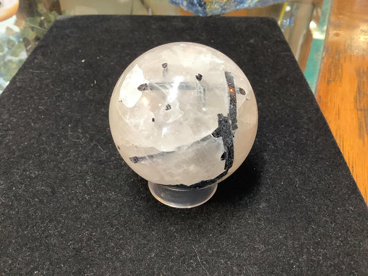 Rutilated Quartz Sphere