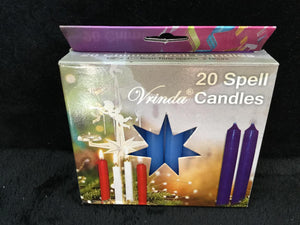 Spell Candle Box of 20 (Choose Color)