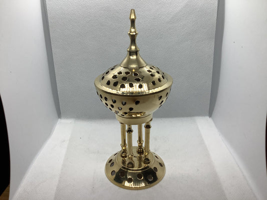 Brass Greek Pedestal Burner