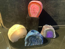 Load image into Gallery viewer, Agate Candleholder
