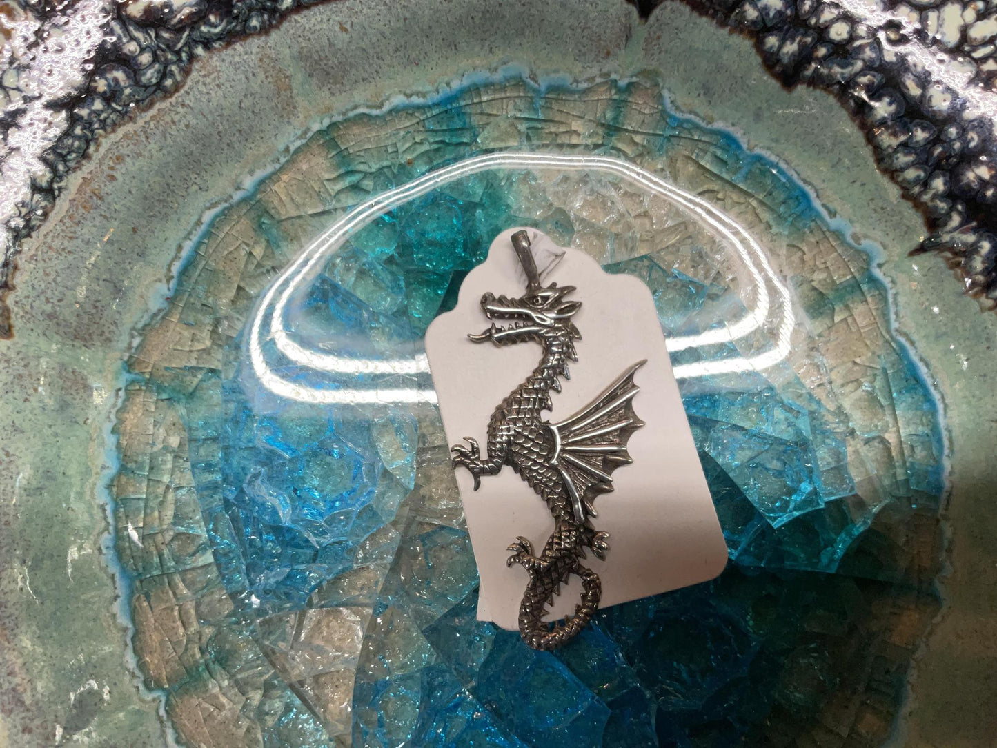 Sterling Dragon Pendants