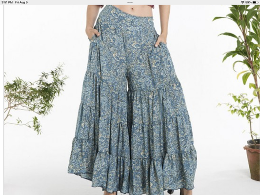 Paisley Palazzo Pants