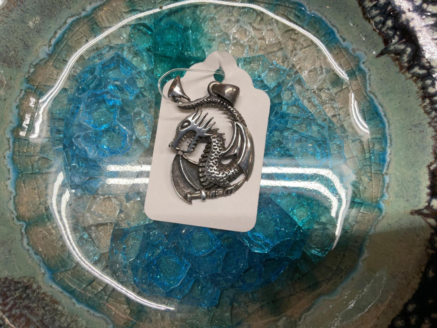 Sterling Dragon Pendants