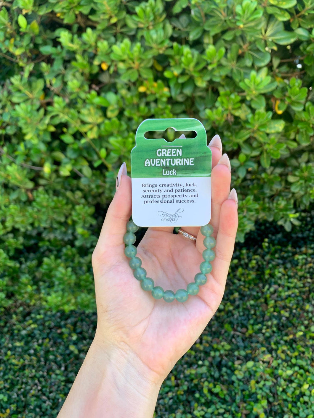 Green Aventurine Natural Stone Bracelet 8mm