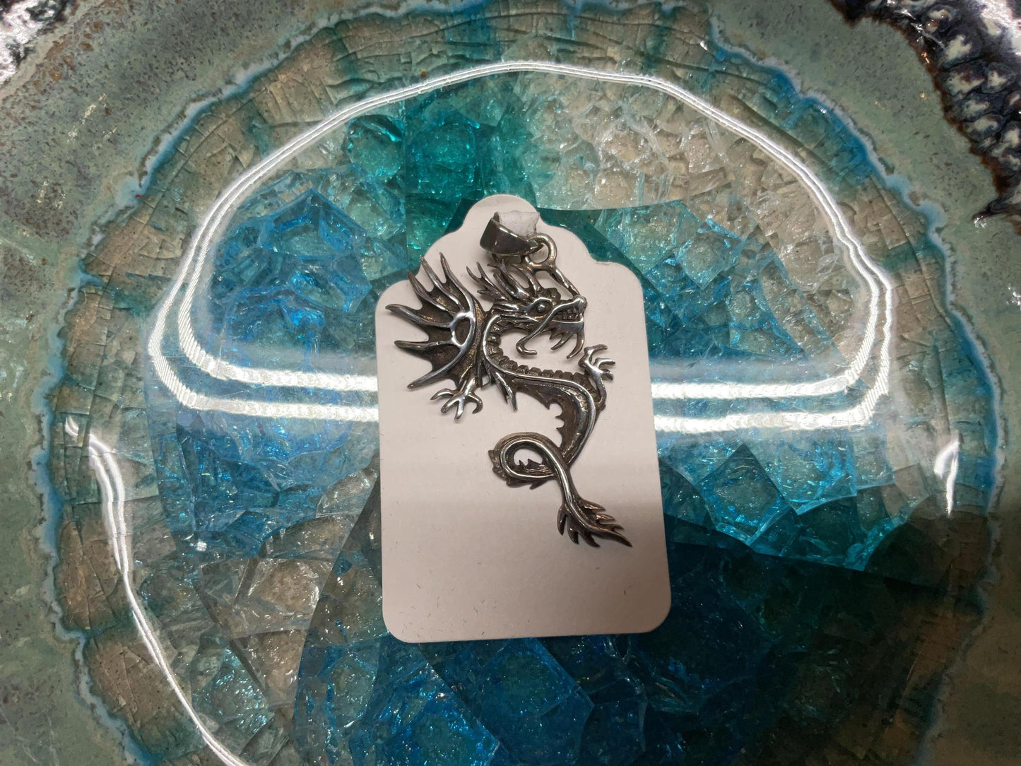 Sterling Dragon Pendants