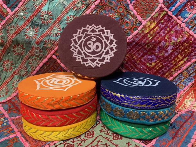 Chakra Singing Bowl Cushions