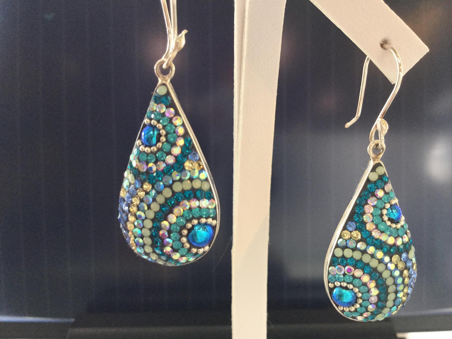 Mosaico Sterling Silver Earrings **USE DROPDOWN MENU FOR PRICES AND ORDERING**