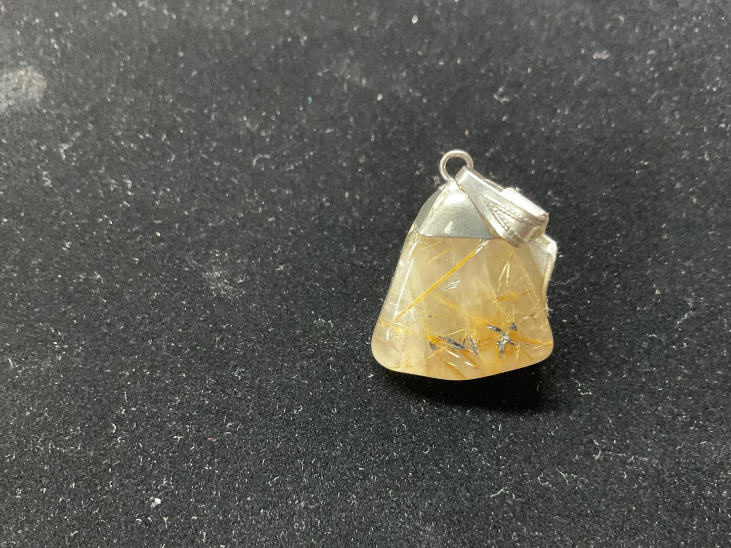 Rutilated Quartz Pendants