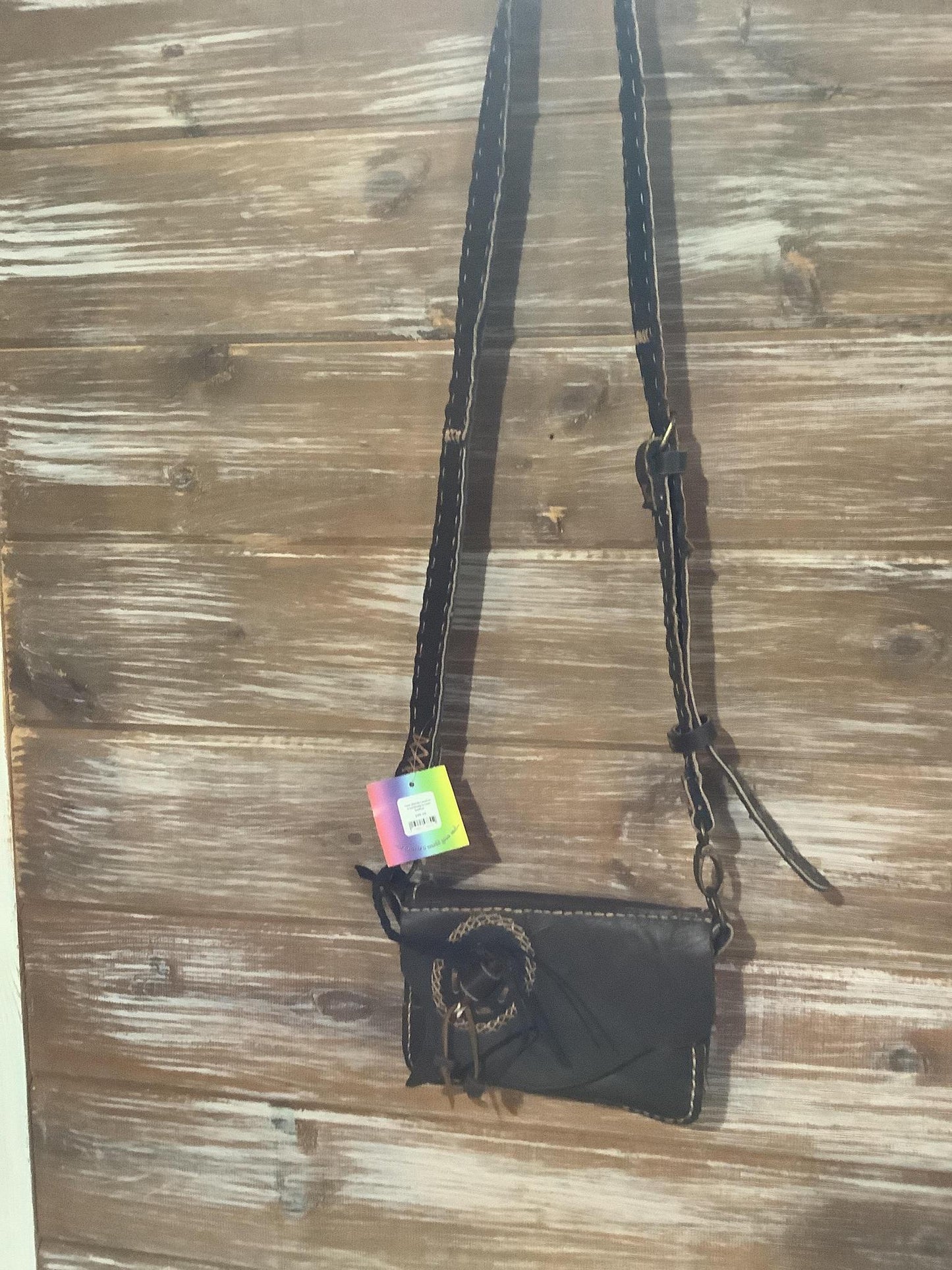 Crossbody Brown Leather Custom