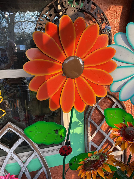 Large Metal Daisy