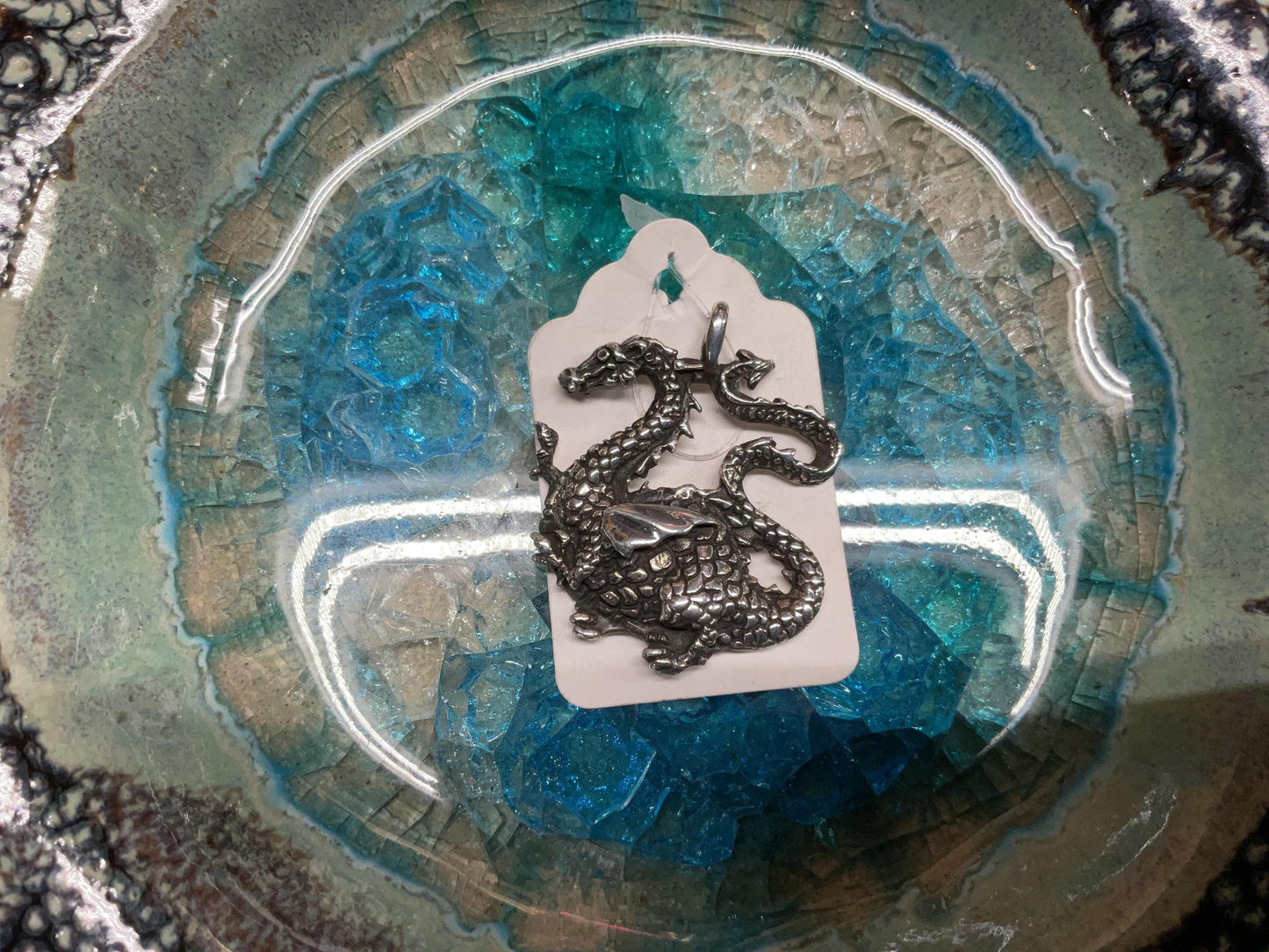 Sterling Dragon Pendants