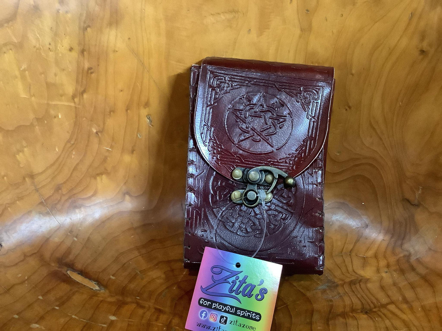 Leather Tarot Deck Card Holder