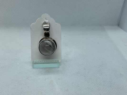 Sterling Pendant Clear Quartz