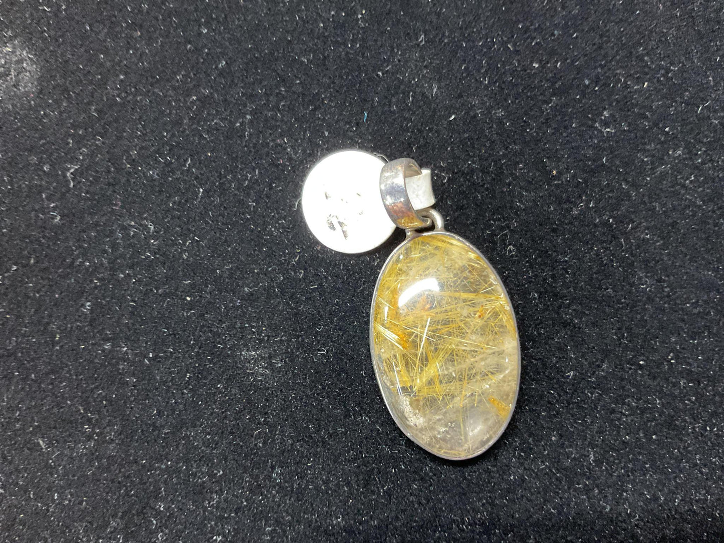 Rutilated Quartz Pendants