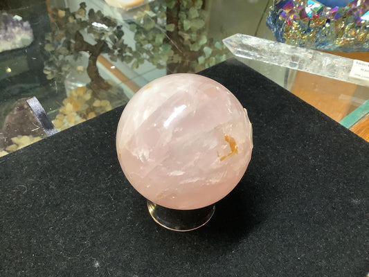 65mm Rose Quartz Sphere