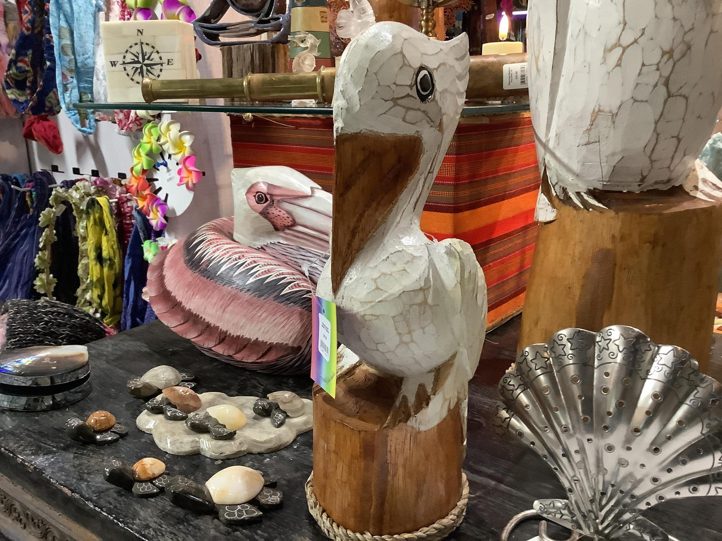 Pelican Carved Wood