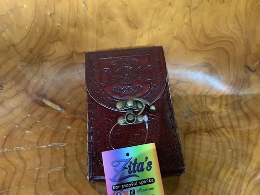 Leather Tarot Deck Card Holder