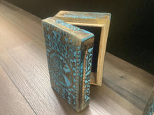 Load image into Gallery viewer, Blue Carved Boxes
