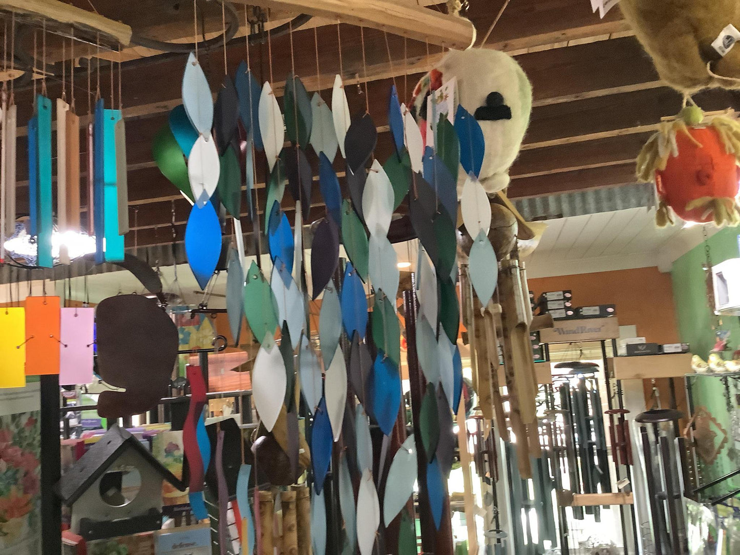 Driftwood and Glass Chimes