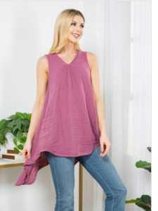 Cotton Tunic Top