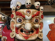 Load image into Gallery viewer, Carved Wooden Faces
