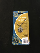 Load image into Gallery viewer, Disc Zodiac Pendant on Cord Large
