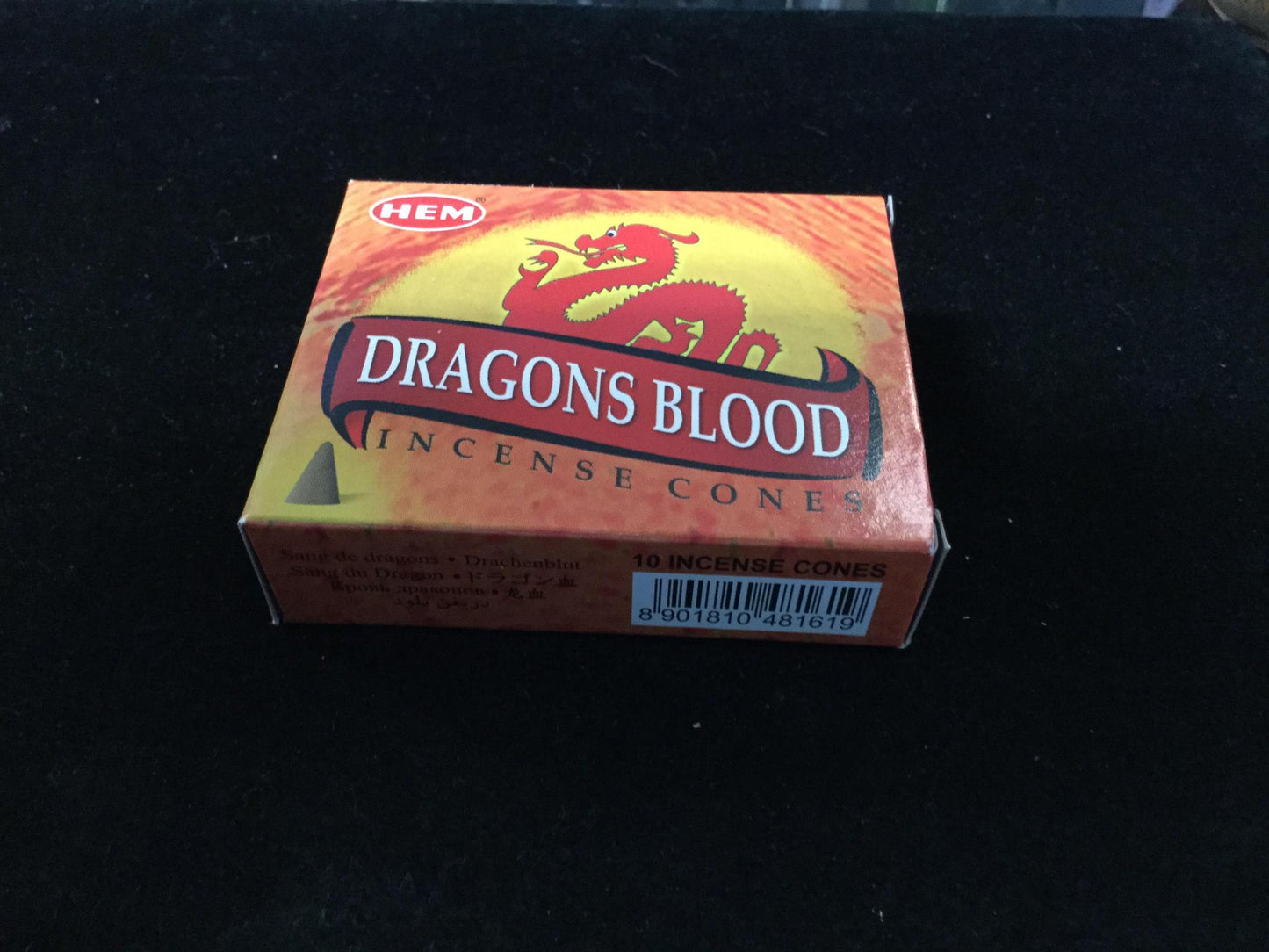 Hem Dragons Blood Cones 10 ct.