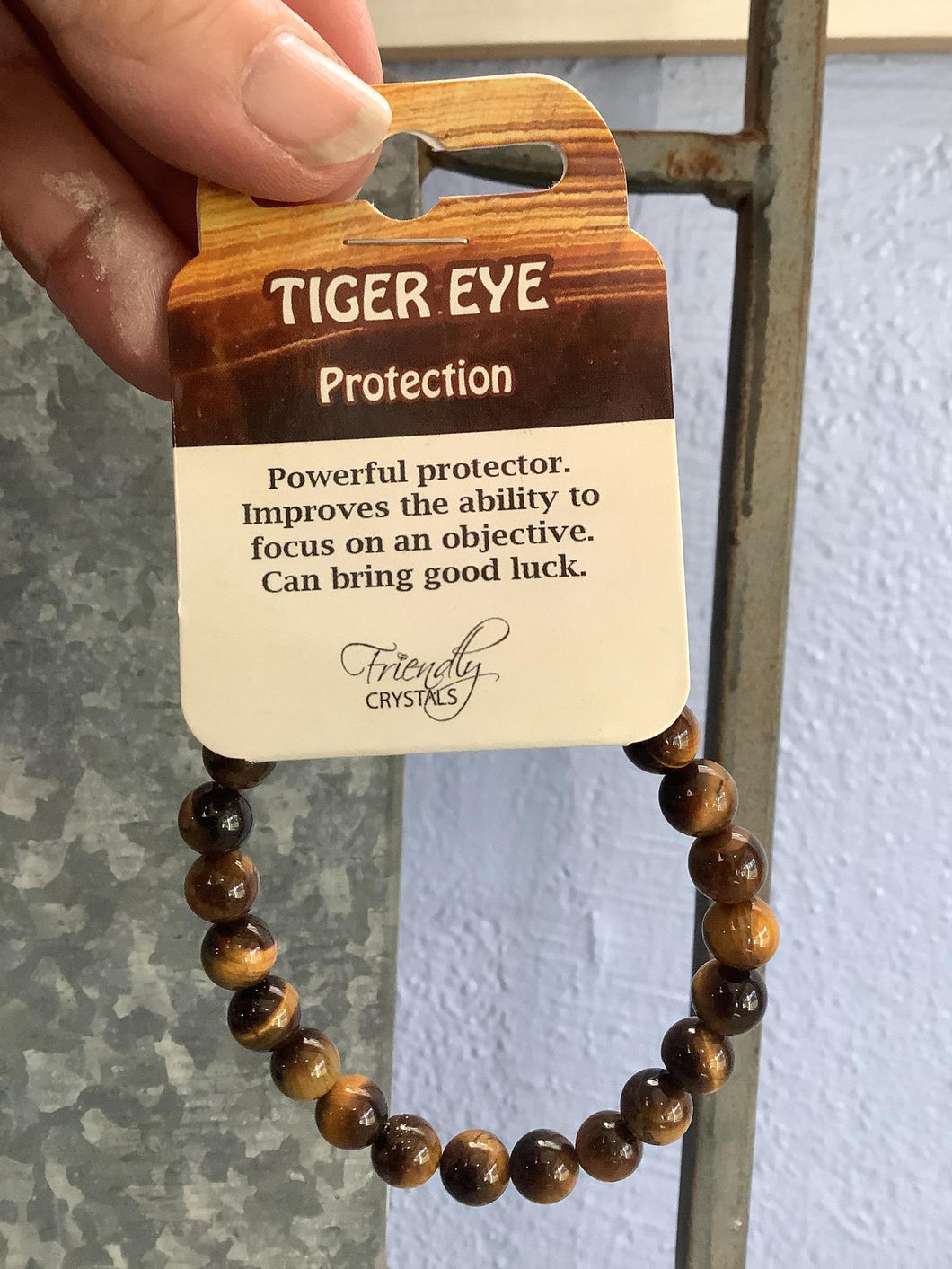 Tiger Eye Natural Stone Bracelet 8 mm
