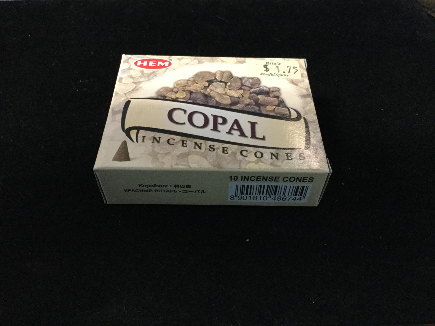 Hem Copal Cones 10 ct