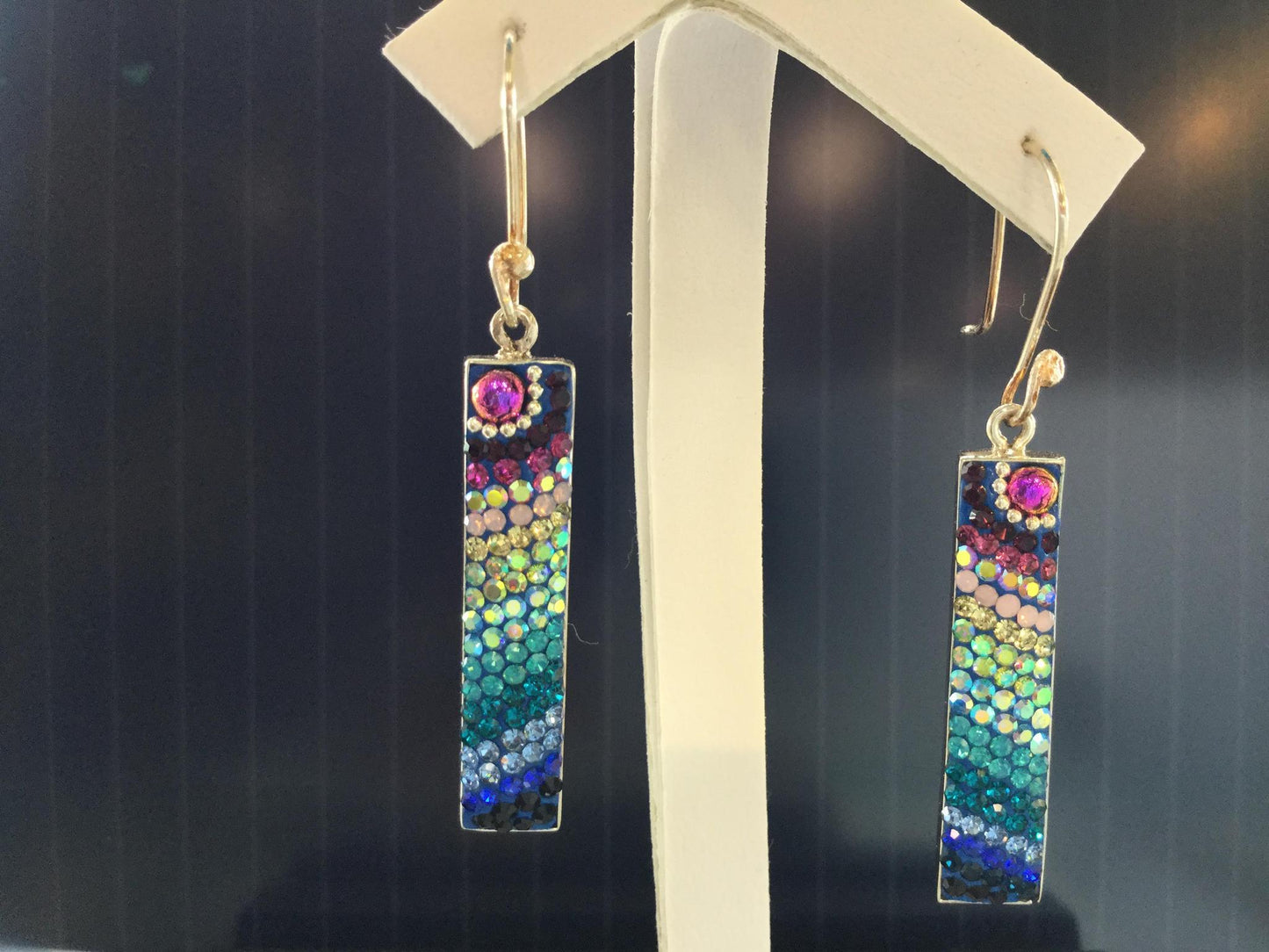 Mosaico Sterling Silver Earrings **USE DROPDOWN MENU FOR PRICES AND ORDERING**