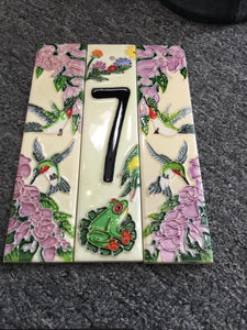 En Vogue House Numbers White