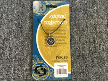 Load image into Gallery viewer, Zodiac Pendant on Cord Small
