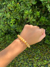 Load image into Gallery viewer, Citrine Natuaral Stone Bracelet 8mm
